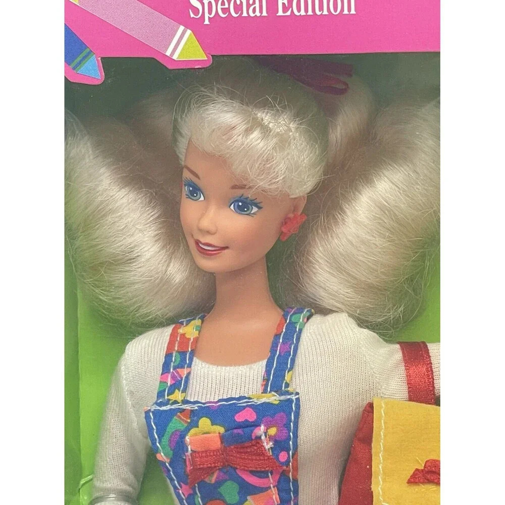 1994 School Time Fun Barbie Doll Special Edition Mattel #13741 - Picture 2 of 16